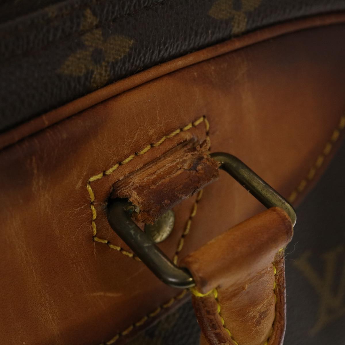 LOUIS VUITTON Monogram Alize 24H Travel Boston Bag M41399 LV bs5949