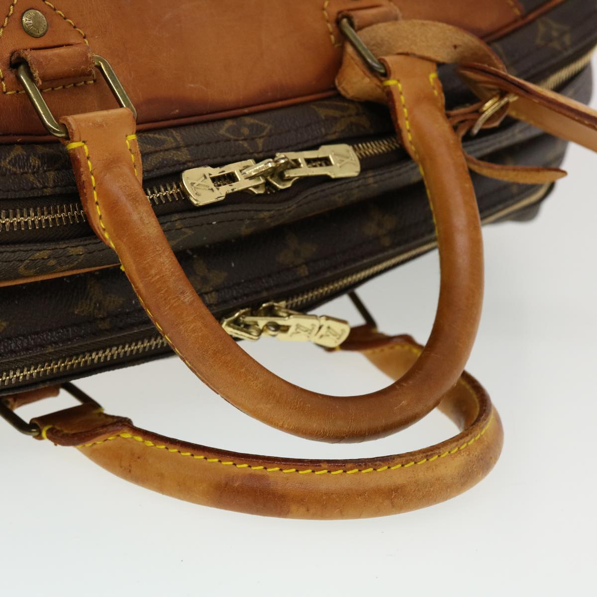 LOUIS VUITTON Monogram Alize 24H Travel Boston Bag M41399 LV bs5949