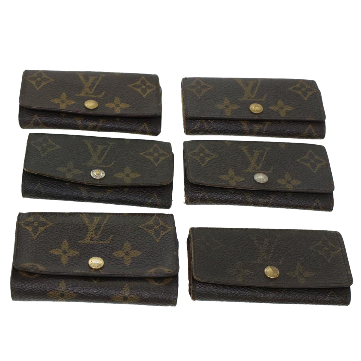 LOUIS VUITTON Monogram Multi Cles Key Case 6Set LV bs5961