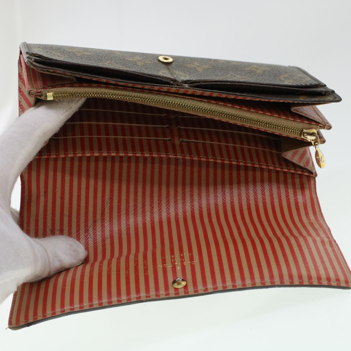 LOUIS VUITTON Monogram Long Wallet 2Set LV bs5965