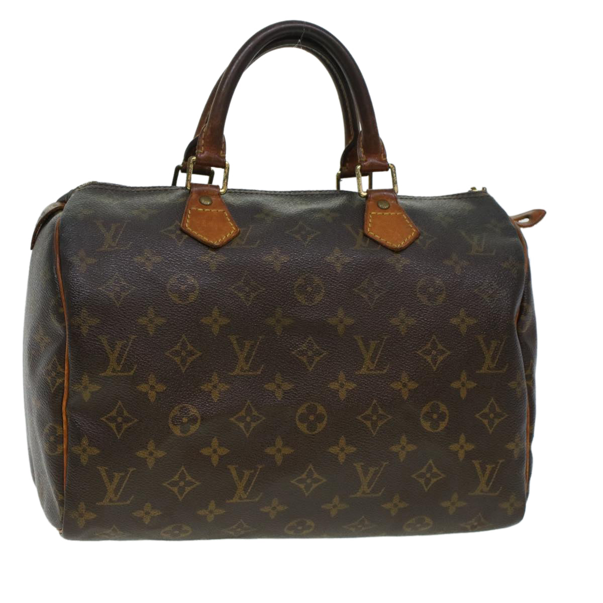 LOUIS VUITTON Monogram Speedy 30 Hand Bag M41526 LV bs6001