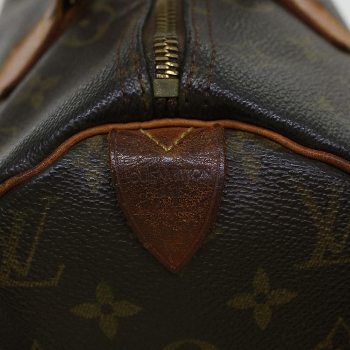 LOUIS VUITTON Monogram Speedy 30 Hand Bag M41526 LV bs6001
