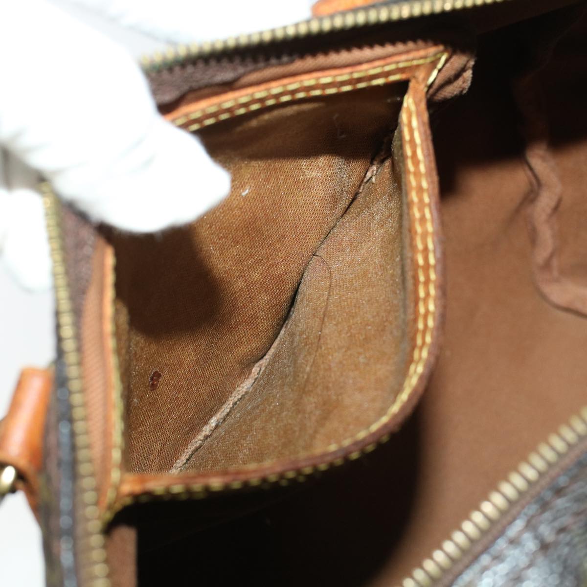 LOUIS VUITTON Monogram Speedy 30 Hand Bag M41526 LV bs6001