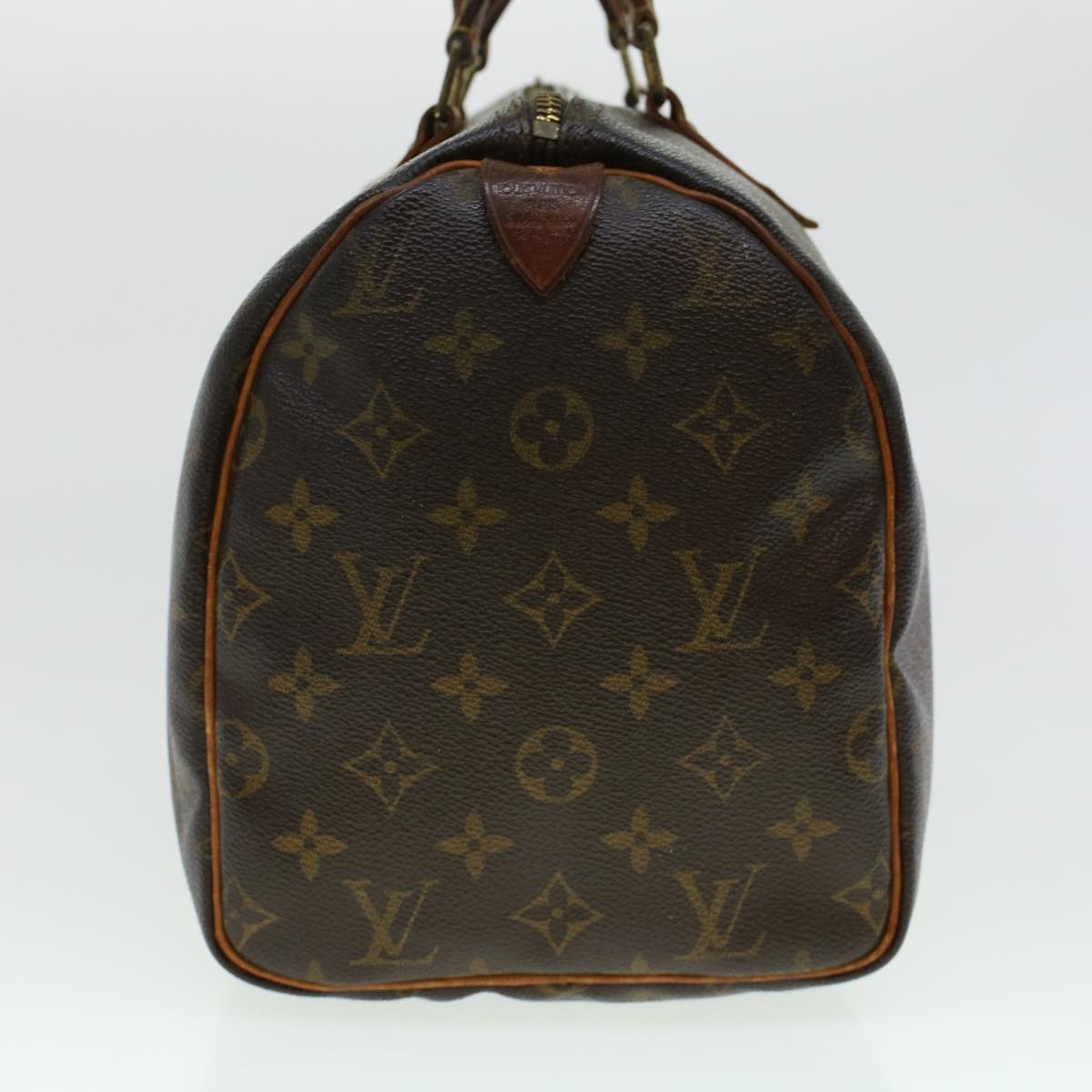 LOUIS VUITTON Monogram Speedy 30 Hand Bag M41526 LV bs6001