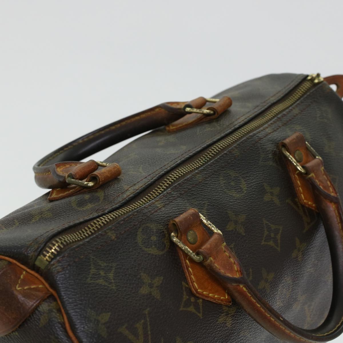 LOUIS VUITTON Monogram Speedy 30 Hand Bag M41526 LV bs6001