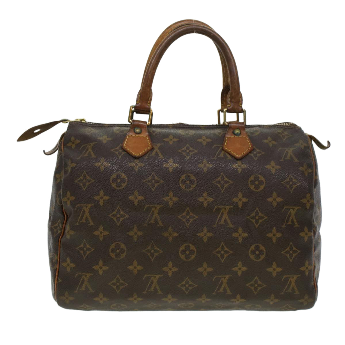 LOUIS VUITTON Monogram Speedy 30 Hand Bag M41526 LV bs6003