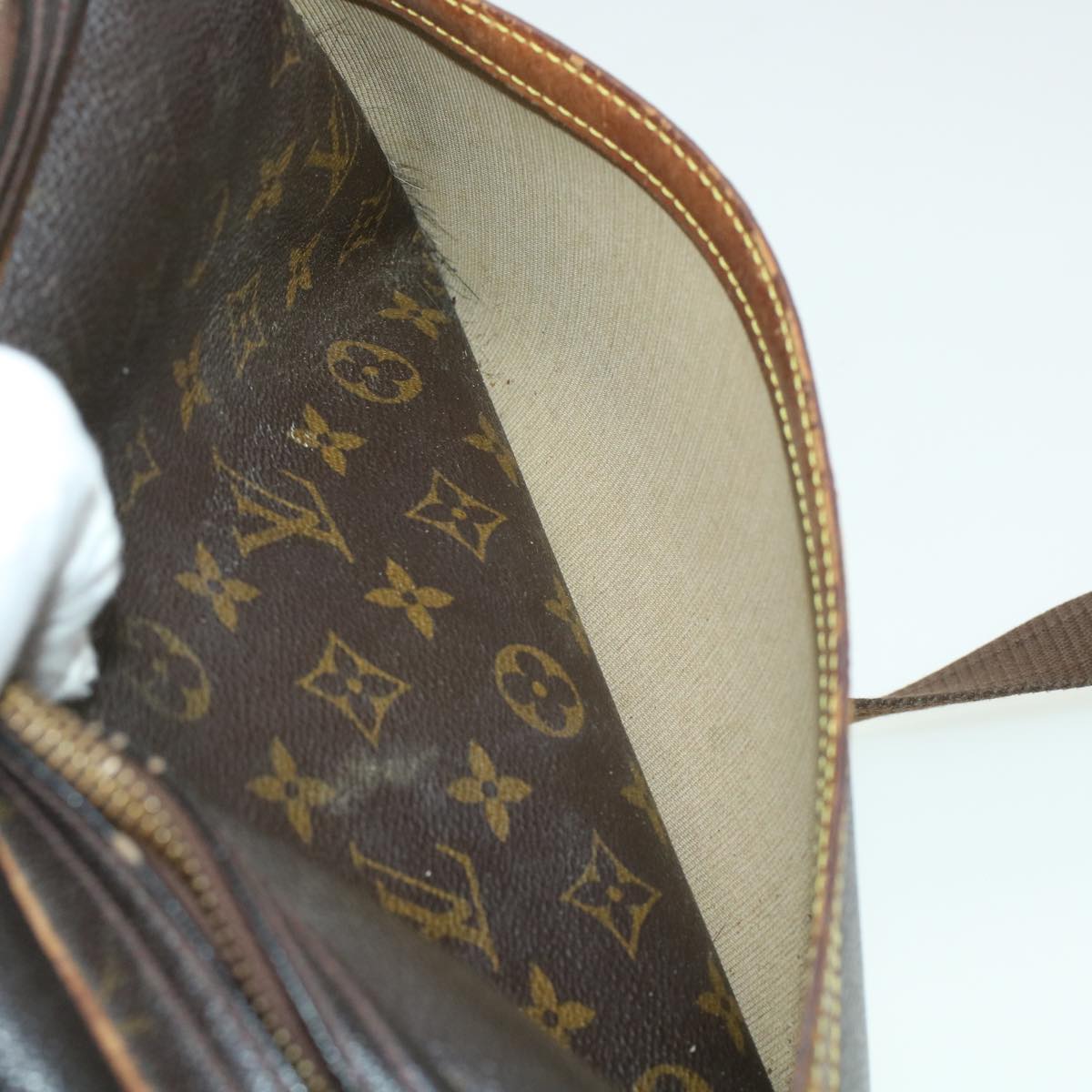 LOUIS VUITTON Monogram Reporter PM Shoulder Bag M45254 LV bs6007