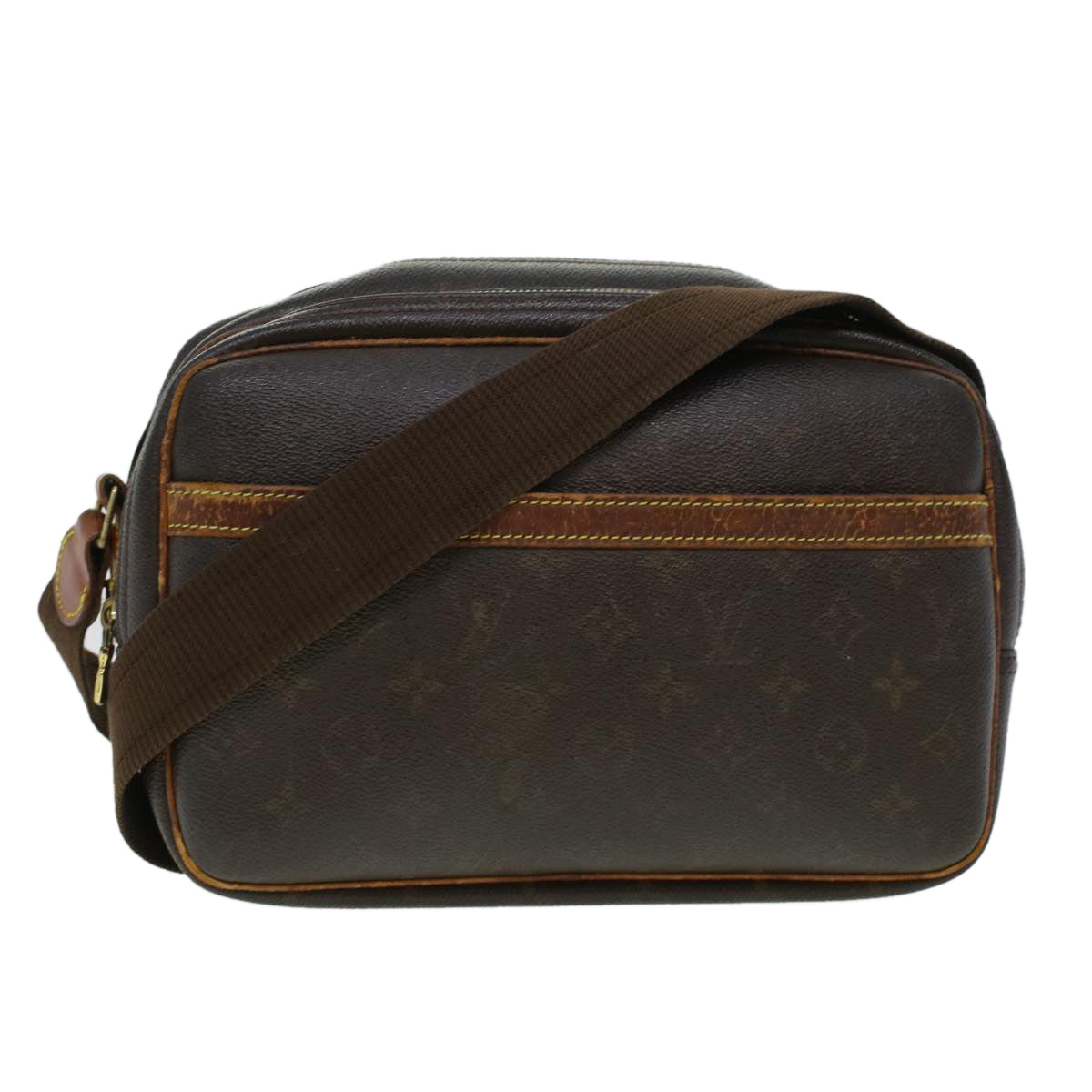 LOUIS VUITTON Monogram Reporter PM Shoulder Bag M45254 LV bs6007