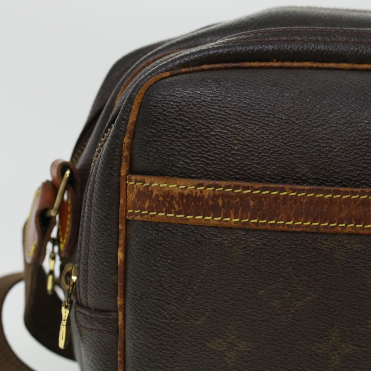 LOUIS VUITTON Monogram Reporter PM Shoulder Bag M45254 LV bs6007