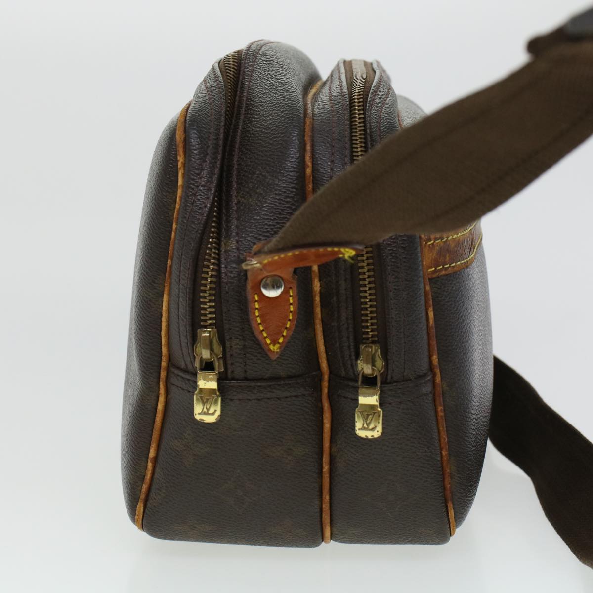 LOUIS VUITTON Monogram Reporter PM Shoulder Bag M45254 LV bs6007