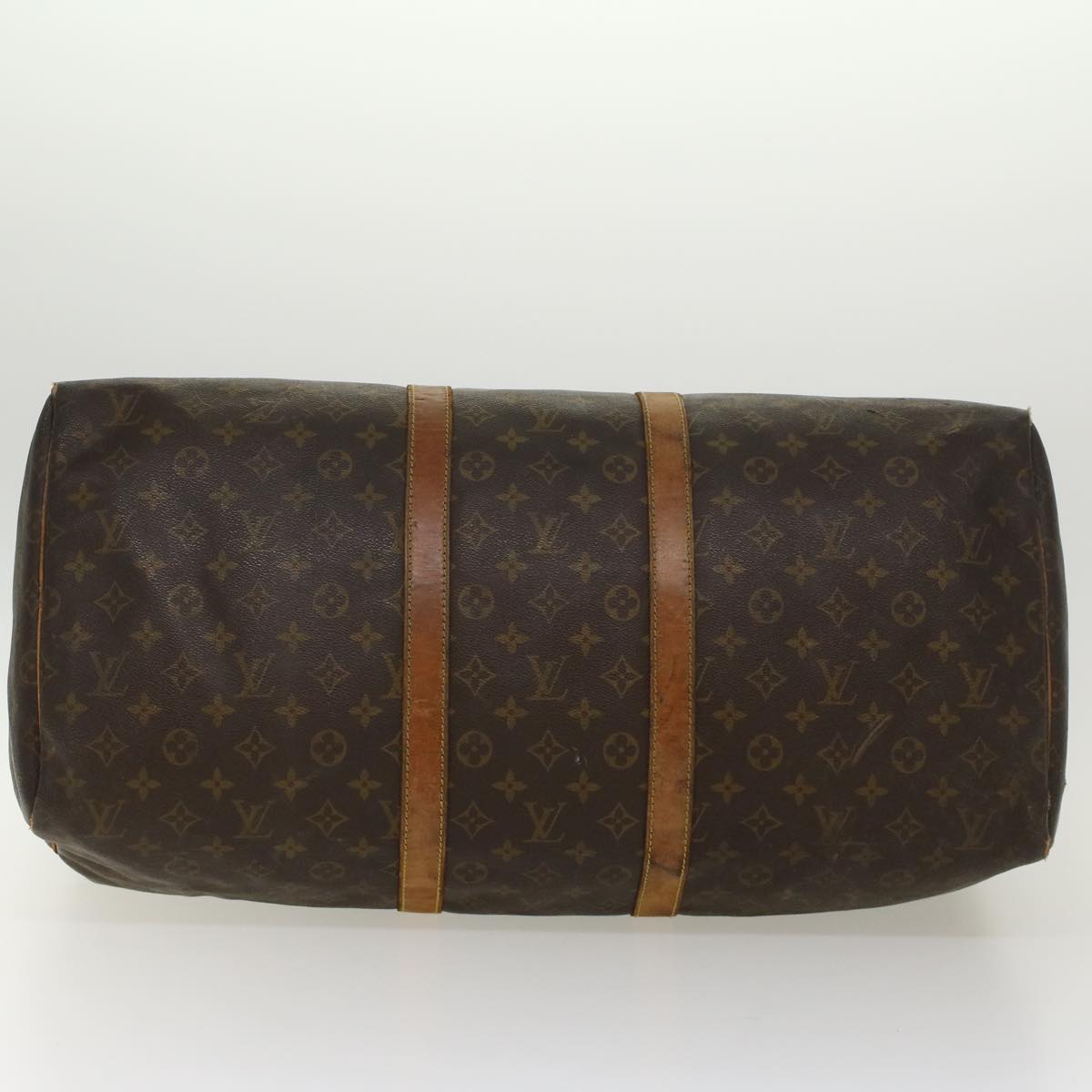LOUIS VUITTON Monogram Keepall 55 Boston Bag M41424 LV bs6023
