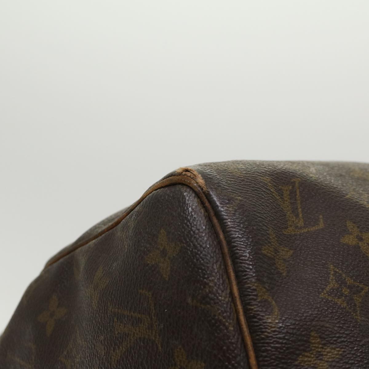 LOUIS VUITTON Monogram Keepall 55 Boston Bag M41424 LV bs6023