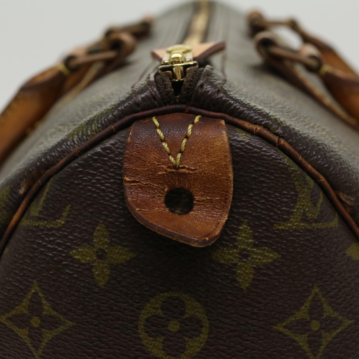LOUIS VUITTON Monogram Speedy 35 Hand Bag M41524 LV bs6024