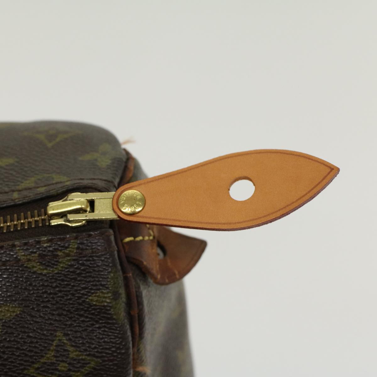LOUIS VUITTON Monogram Speedy 35 Hand Bag M41524 LV bs6024