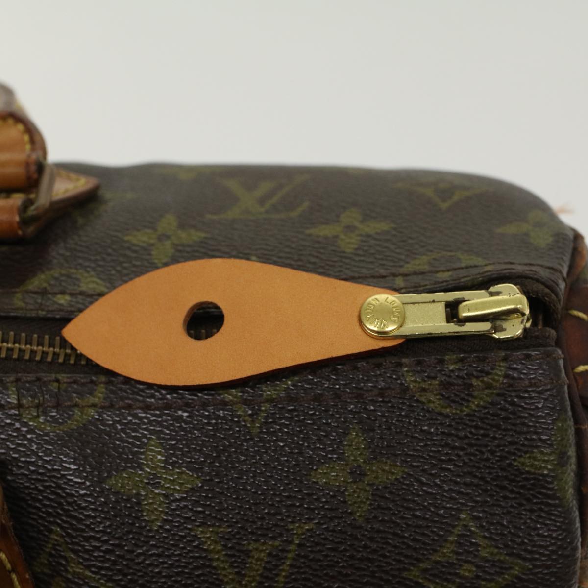 LOUIS VUITTON Monogram Speedy 35 Hand Bag M41524 LV bs6024