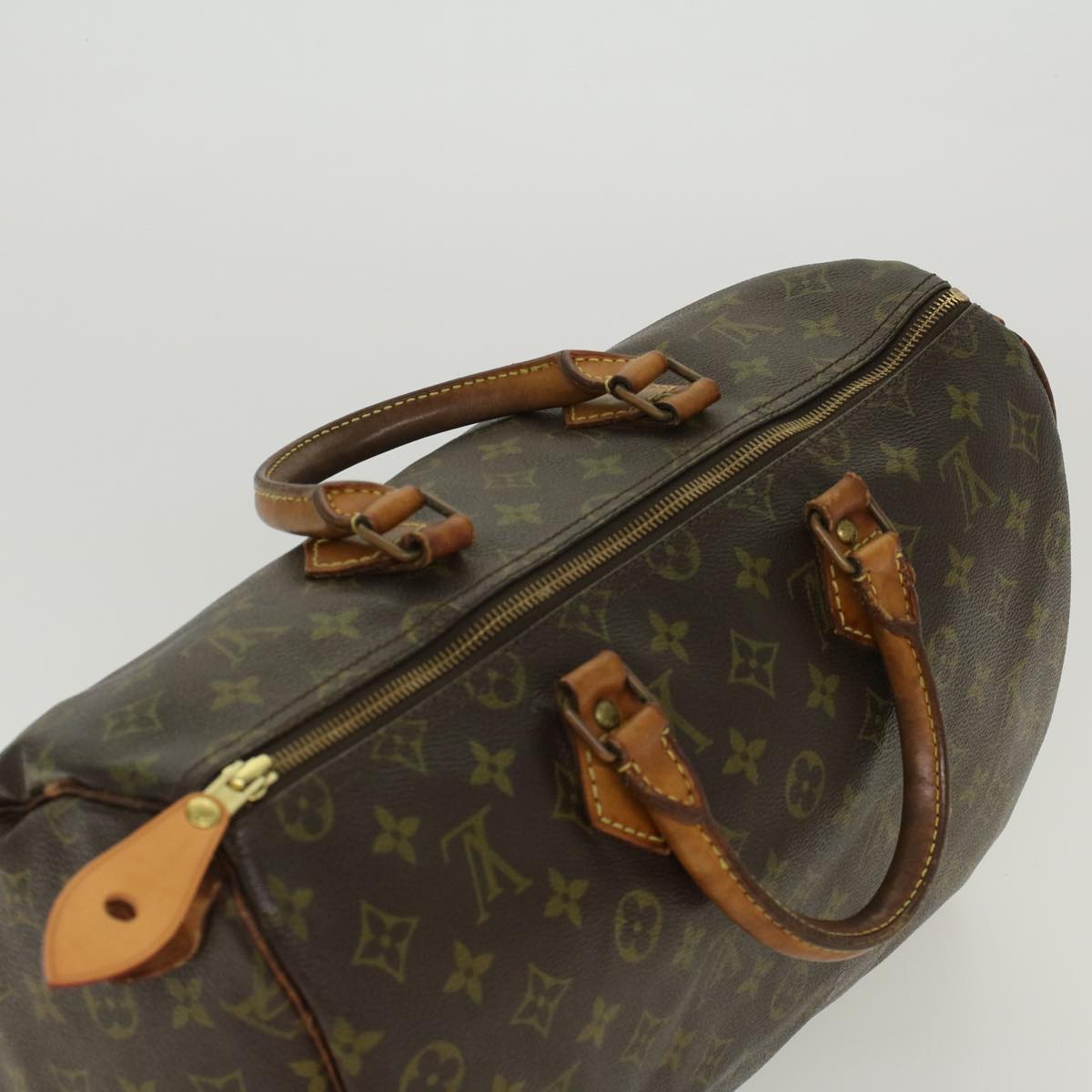 LOUIS VUITTON Monogram Speedy 35 Hand Bag M41524 LV bs6024