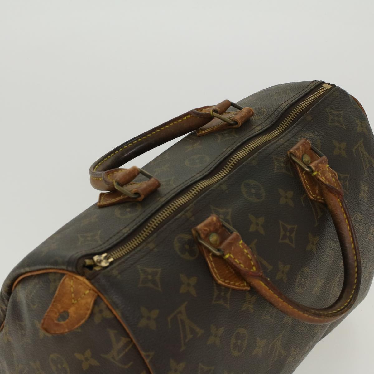 LOUIS VUITTON Monogram Speedy 30 Hand Bag M41526 LV bs6025