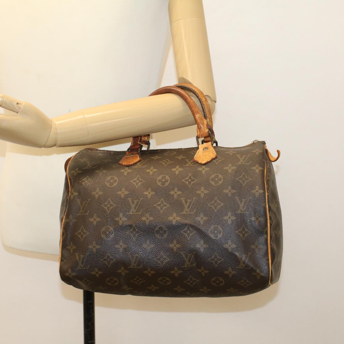 LOUIS VUITTON Monogram Speedy 30 Hand Bag M41526 LV bs6026