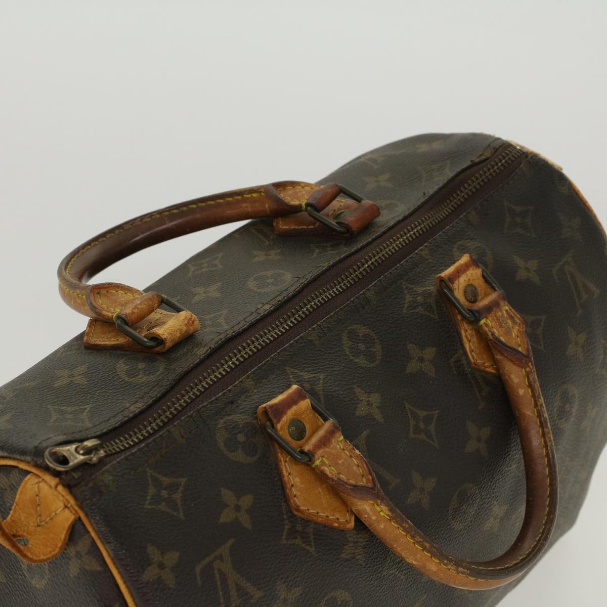 LOUIS VUITTON Monogram Speedy 30 Hand Bag M41526 LV bs6026