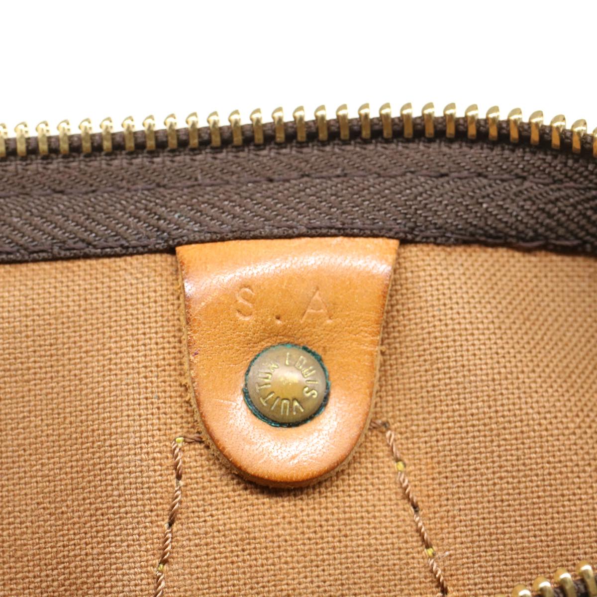 LOUIS VUITTON Monogram Speedy 30 Hand Bag M41526 LV bs6027