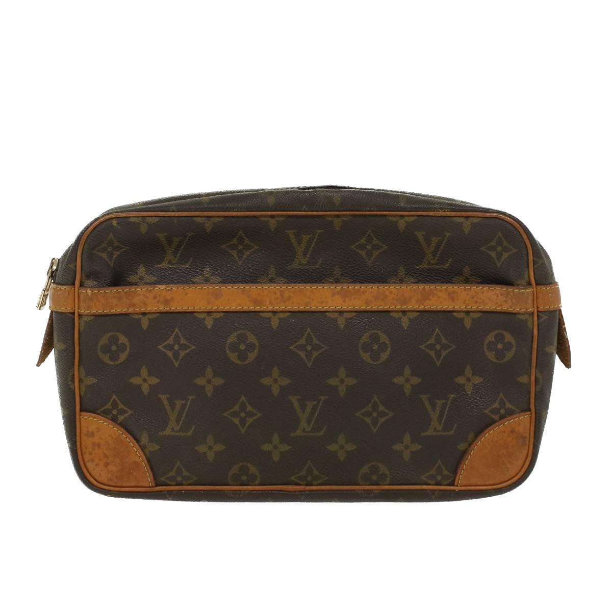LOUIS VUITTON Monogram Compiegne 28 Clutch Bag M51845 LV bs6029