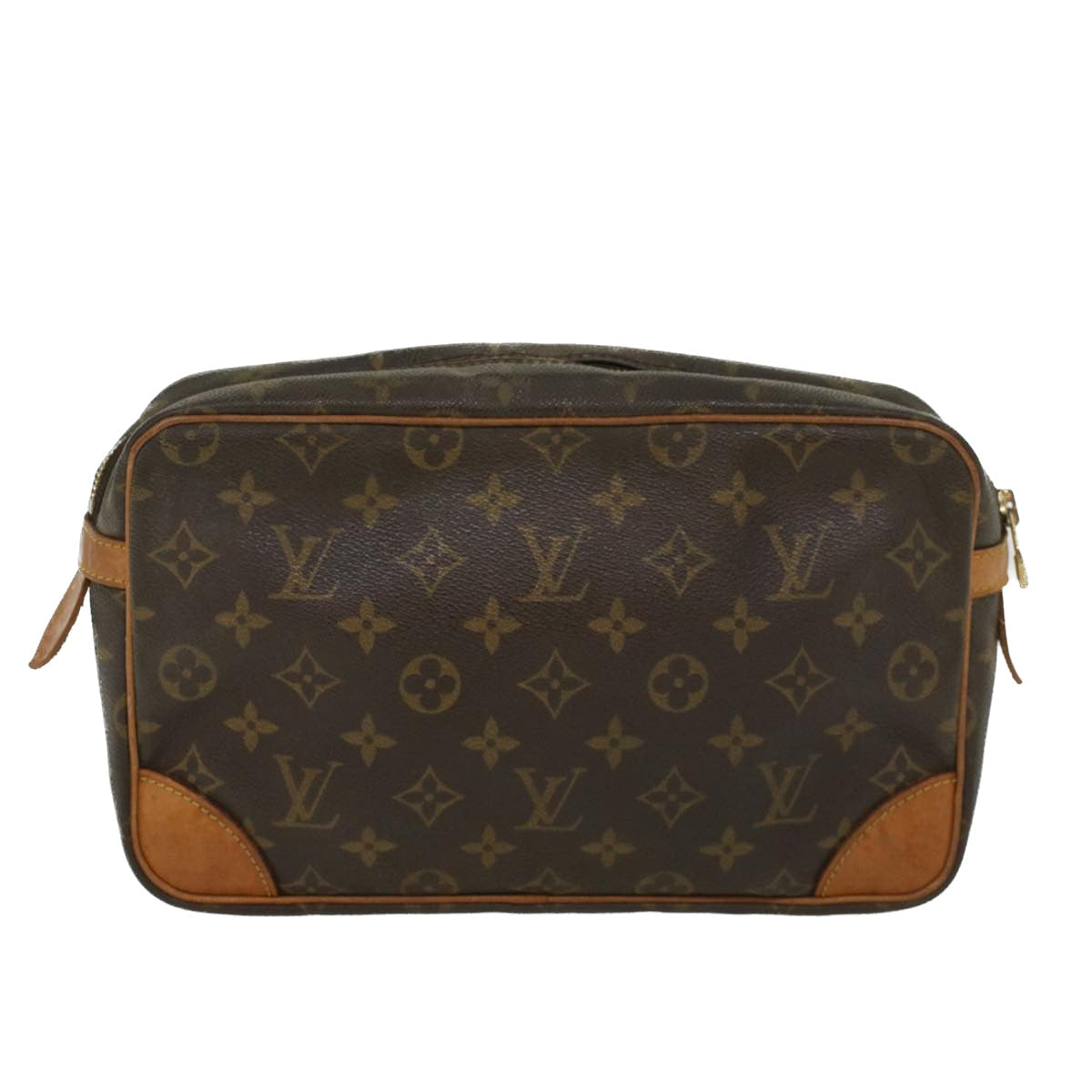 LOUIS VUITTON Monogram Compiegne 28 Clutch Bag M51845 LV bs6029