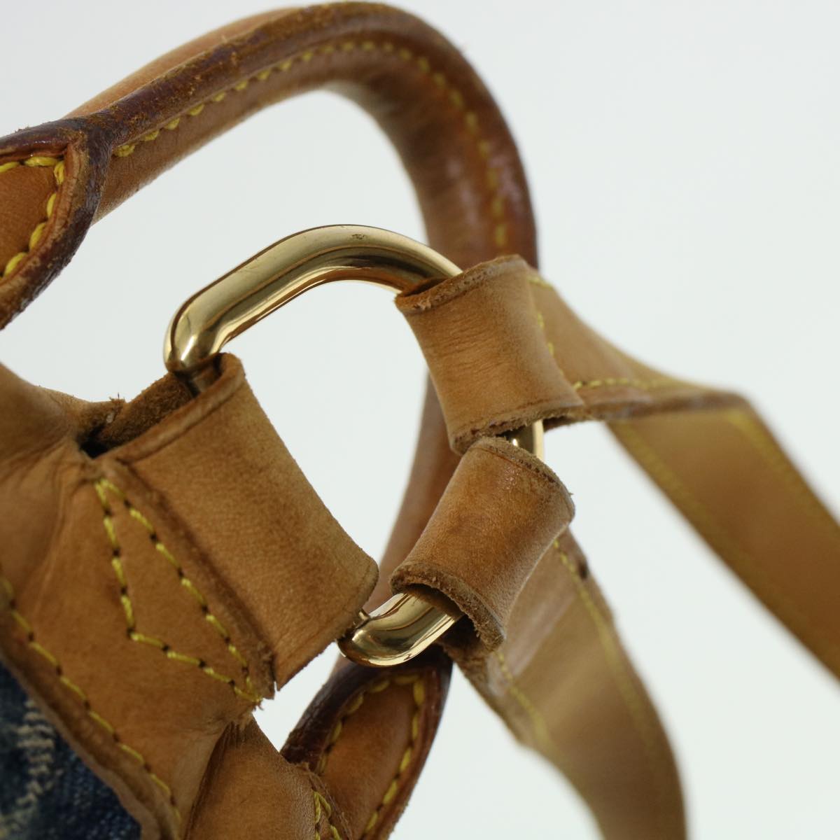 LOUIS VUITTON Monogram Denim Sac A Dos GM Backpack Blue M95056 LV bs6037