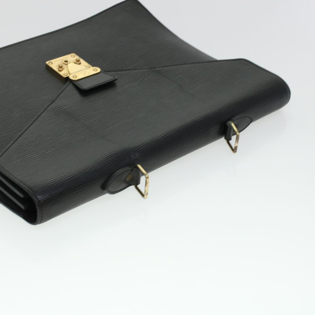 LOUIS VUITTON Epi Serviette Conseiller Briefcase Black M54422 LV bs6042