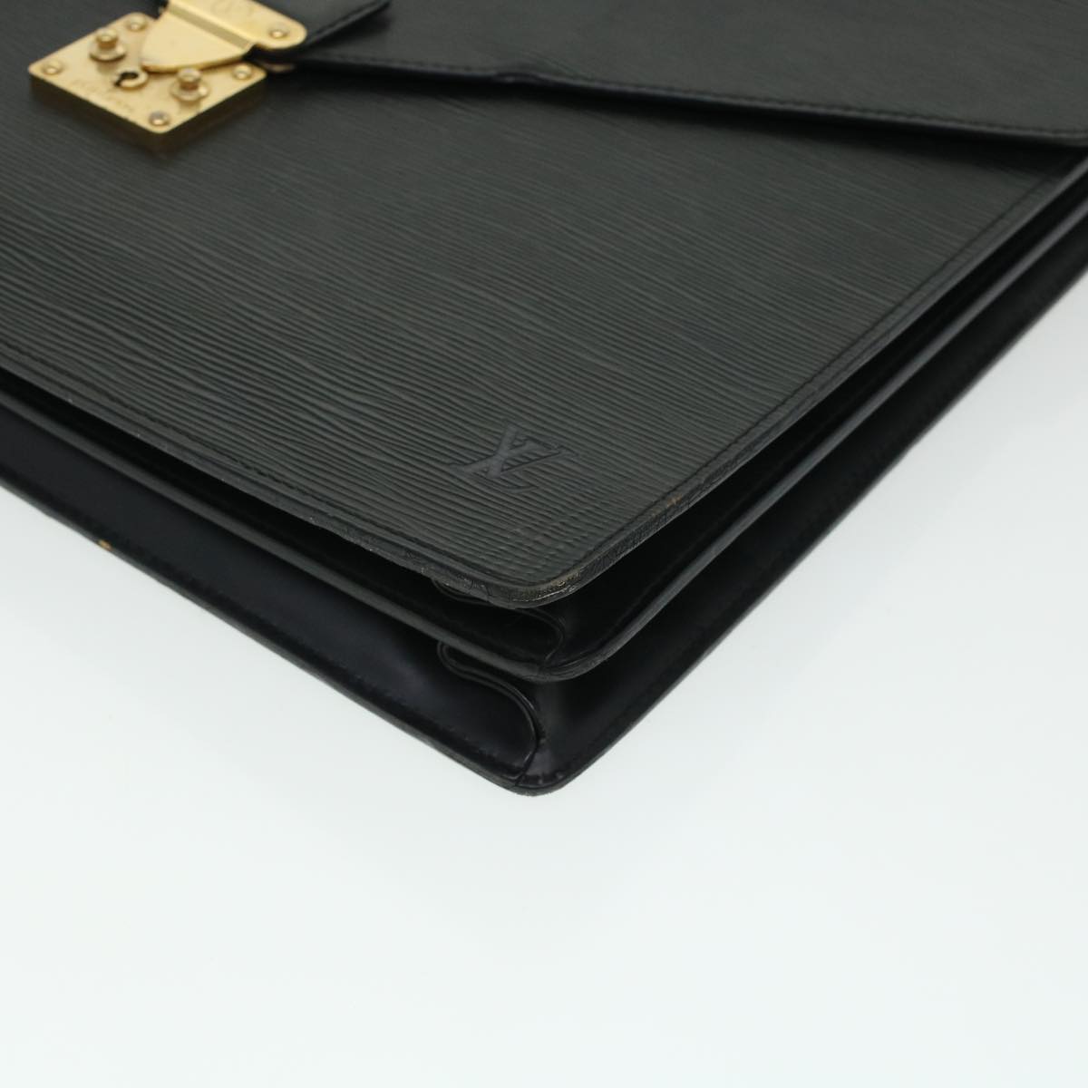 LOUIS VUITTON Epi Serviette Conseiller Briefcase Black M54422 LV bs6042