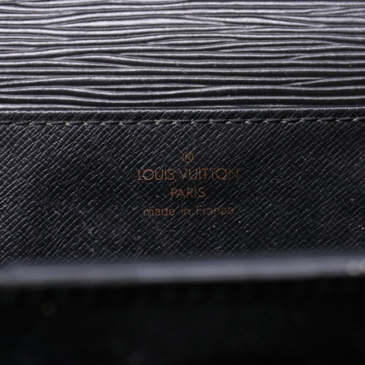 LOUIS VUITTON Epi Serviette Conseiller Briefcase Black M54422 LV bs6043