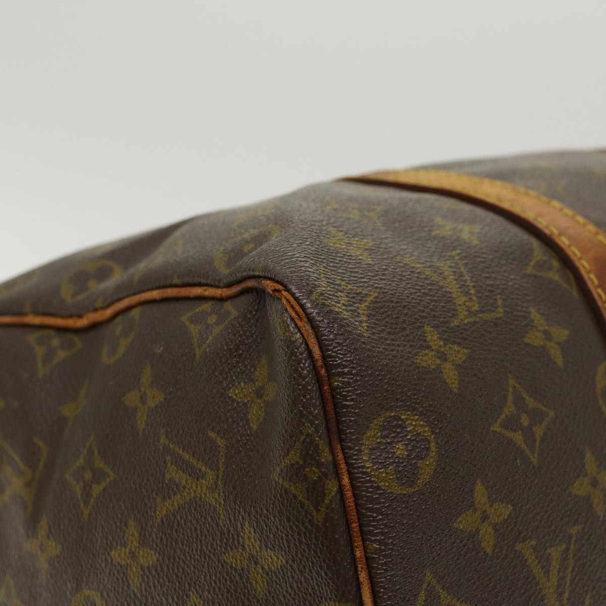 LOUIS VUITTON Monogram Sac Souple 35 Boston Bag M41626 LV bs6085
