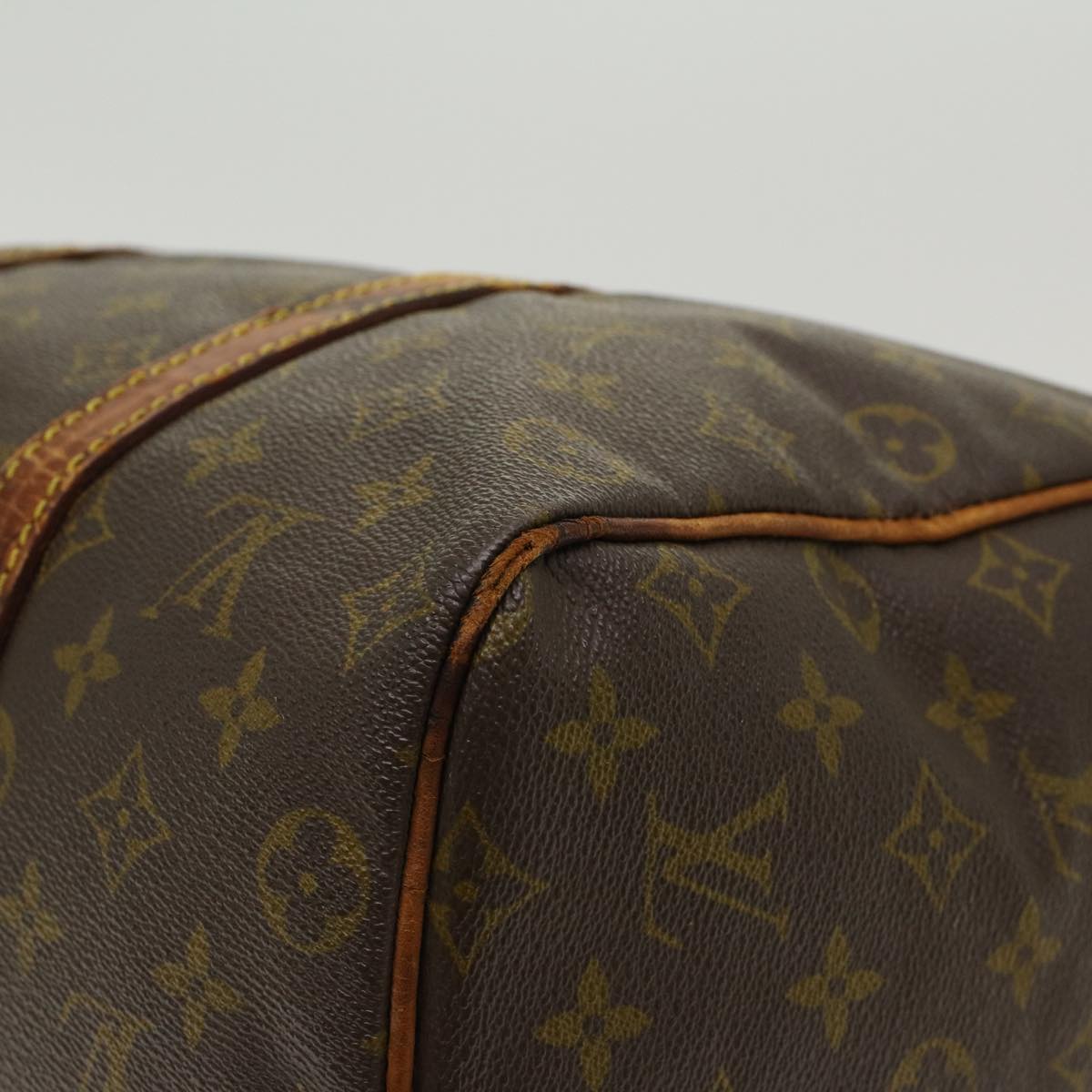 LOUIS VUITTON Monogram Sac Souple 35 Boston Bag M41626 LV bs6085