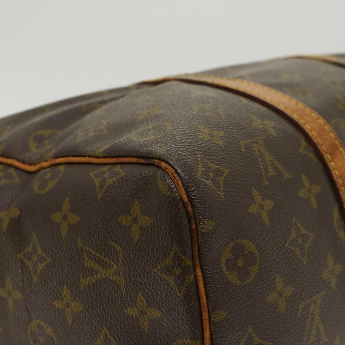 LOUIS VUITTON Monogram Sac Souple 35 Boston Bag M41626 LV bs6085