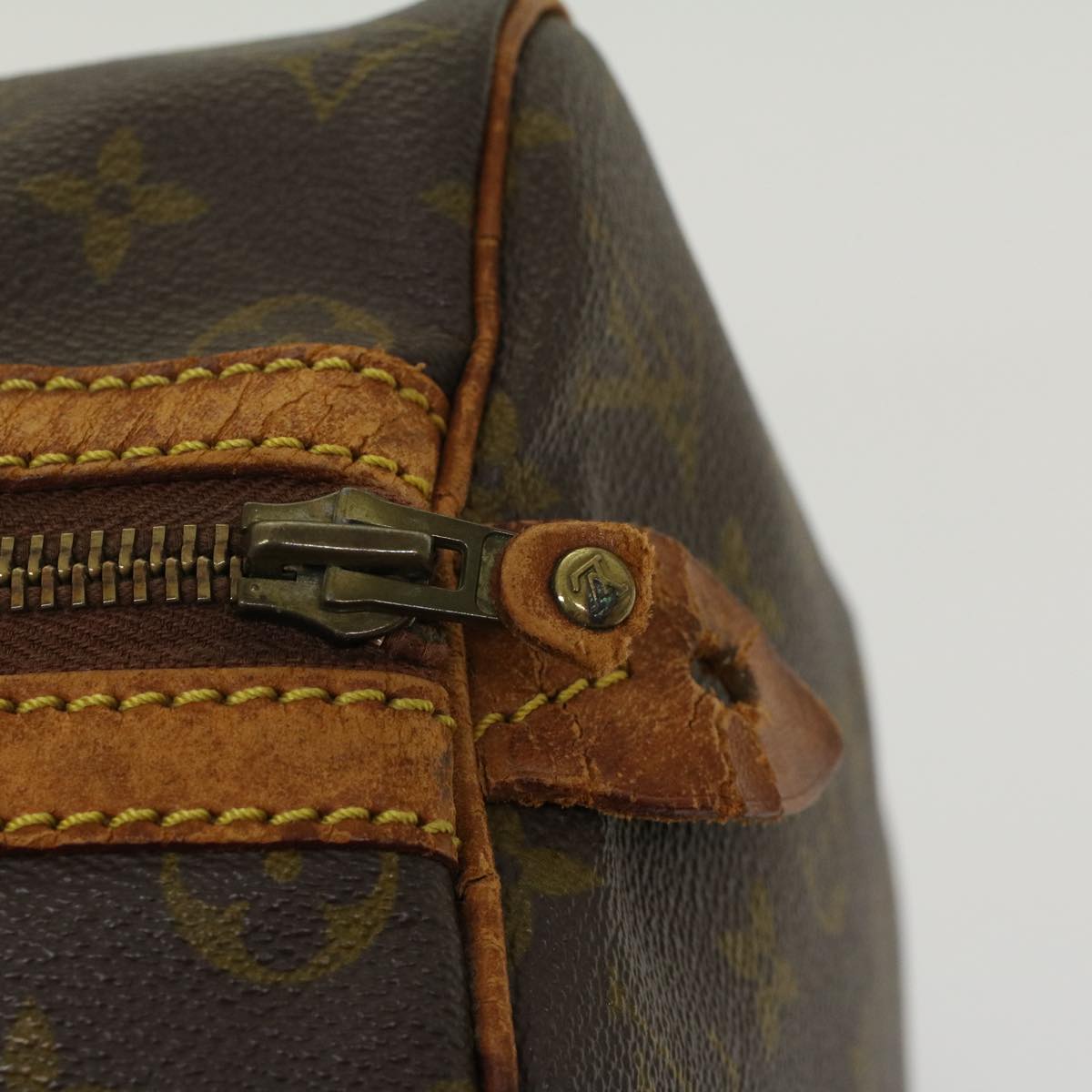 LOUIS VUITTON Monogram Sac Souple 35 Boston Bag M41626 LV bs6085