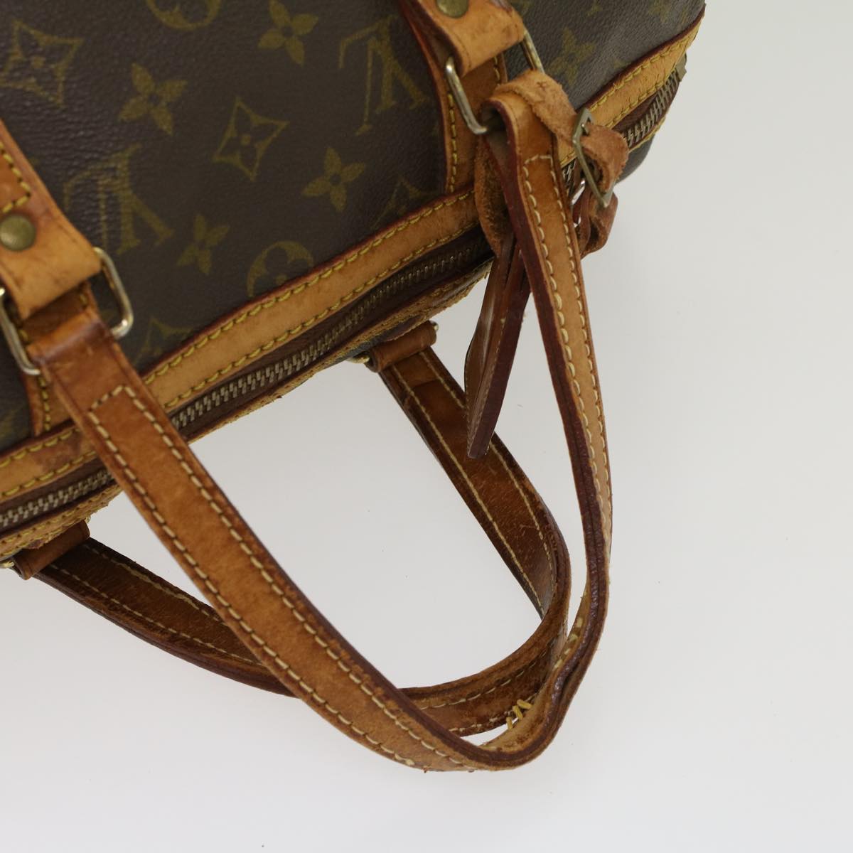 LOUIS VUITTON Monogram Sac Souple 35 Boston Bag M41626 LV bs6085