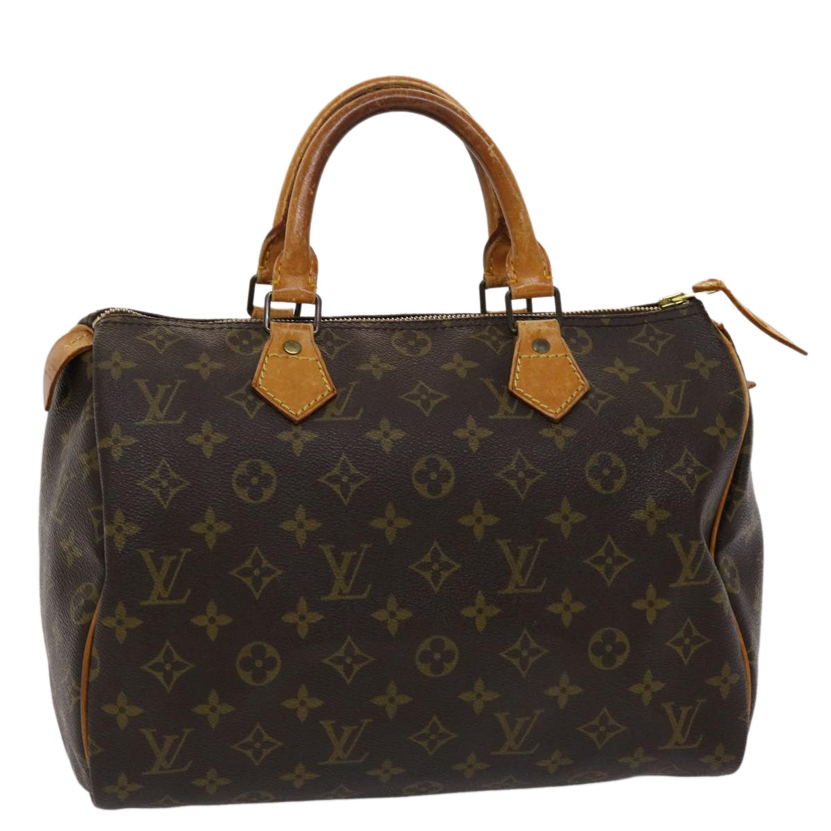 LOUIS VUITTON Monogram Speedy 30 Hand Bag M41526 LV bs6087