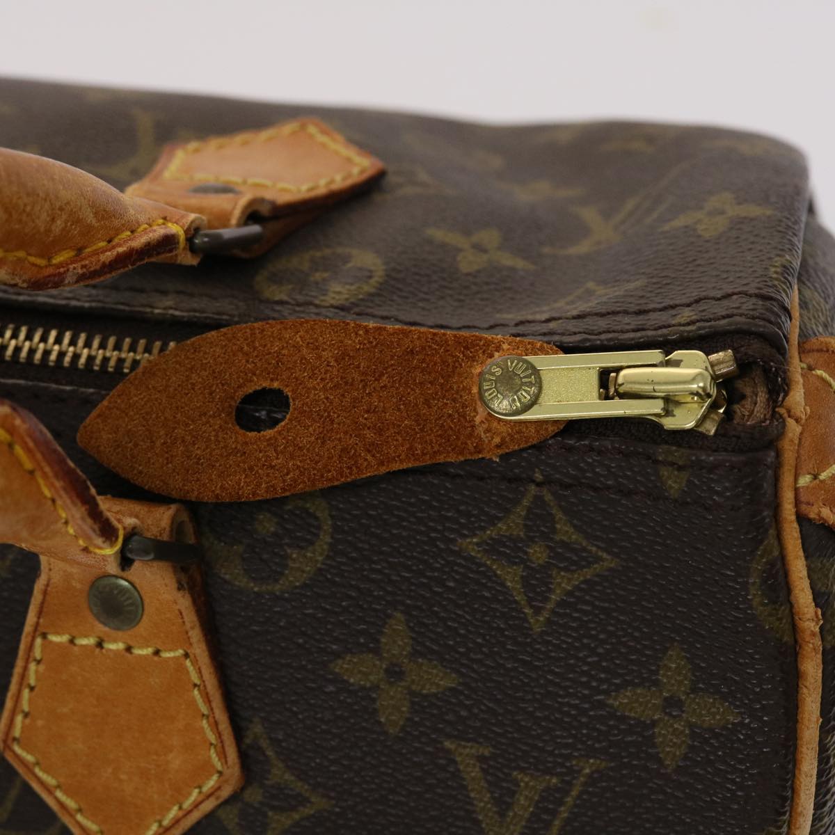 LOUIS VUITTON Monogram Speedy 30 Hand Bag M41526 LV bs6087