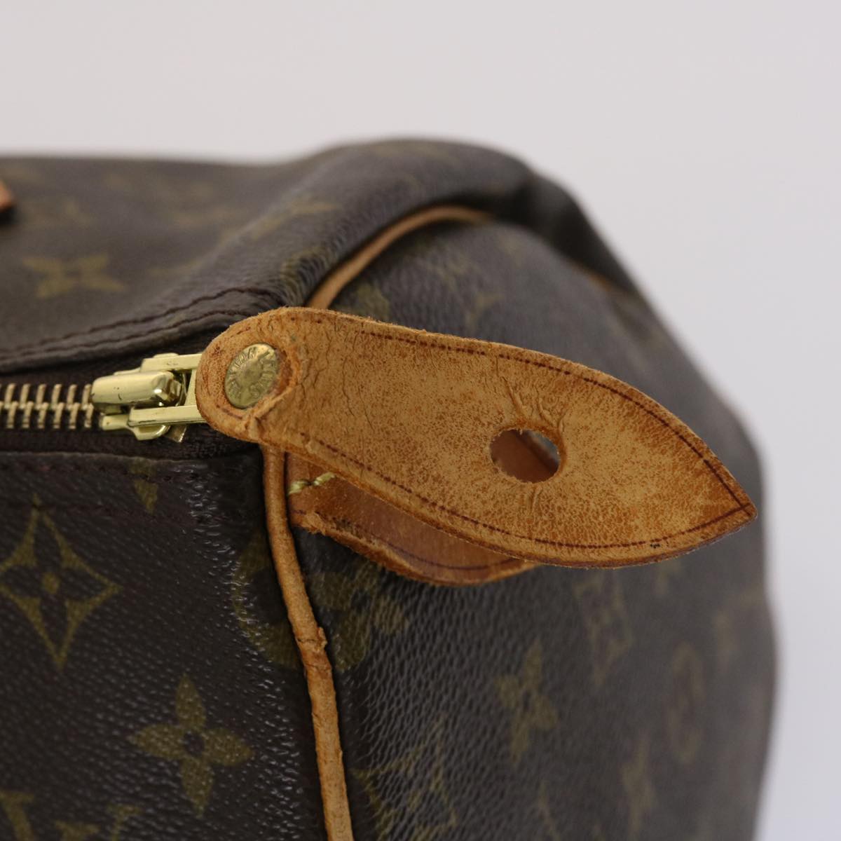 LOUIS VUITTON Monogram Speedy 30 Hand Bag M41526 LV bs6087