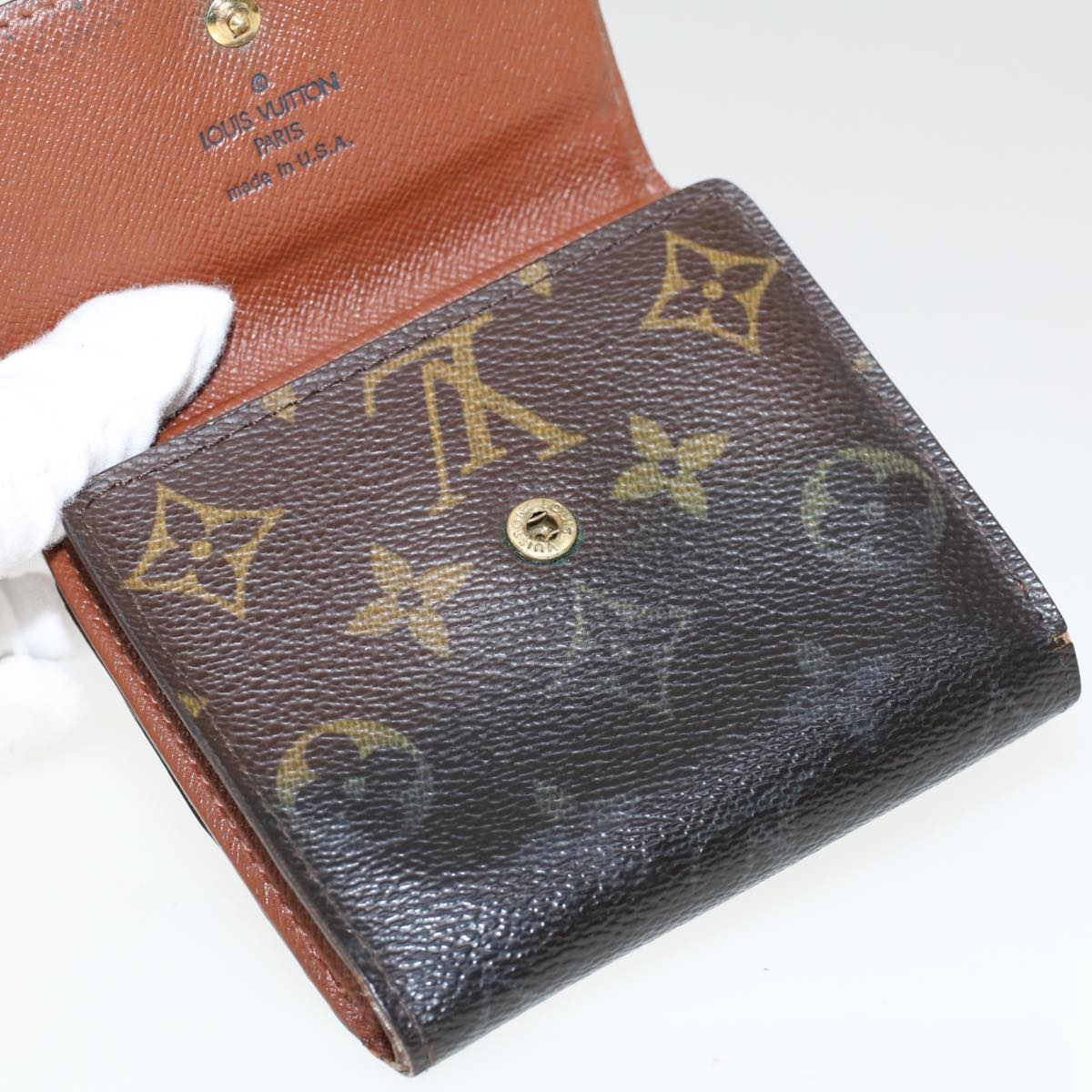 LOUIS VUITTON Monogram Monogram Mini Wallet 4Set Khaki LV bs6094