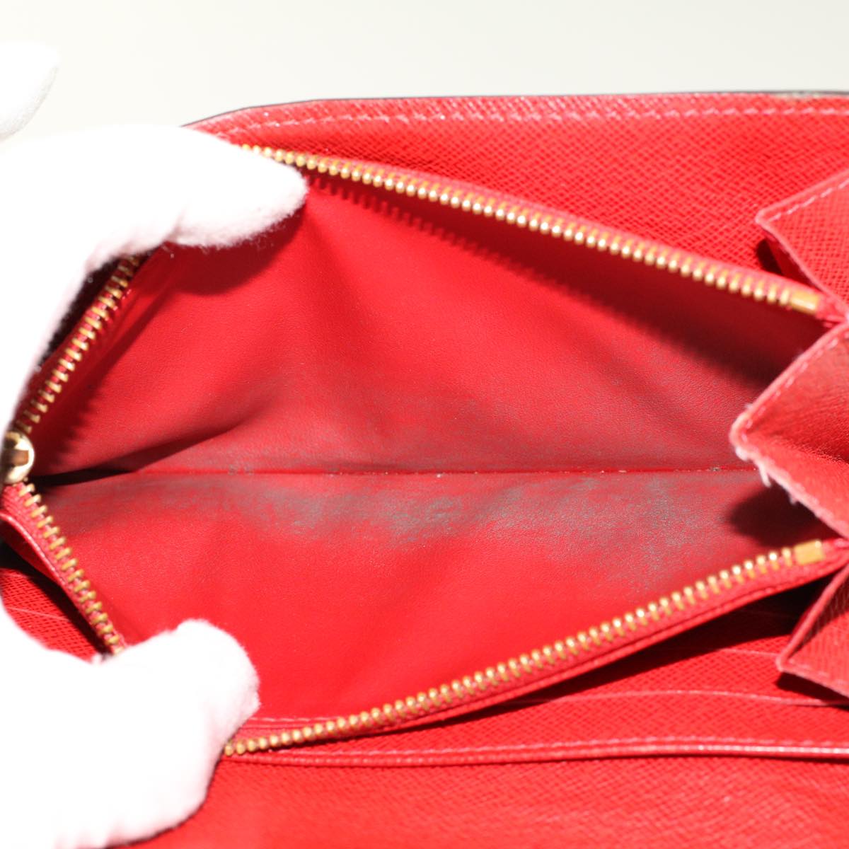 LOUIS VUITTON Monogram Groom Portefeiulle Sarah Long Wallet M60034 bs6106