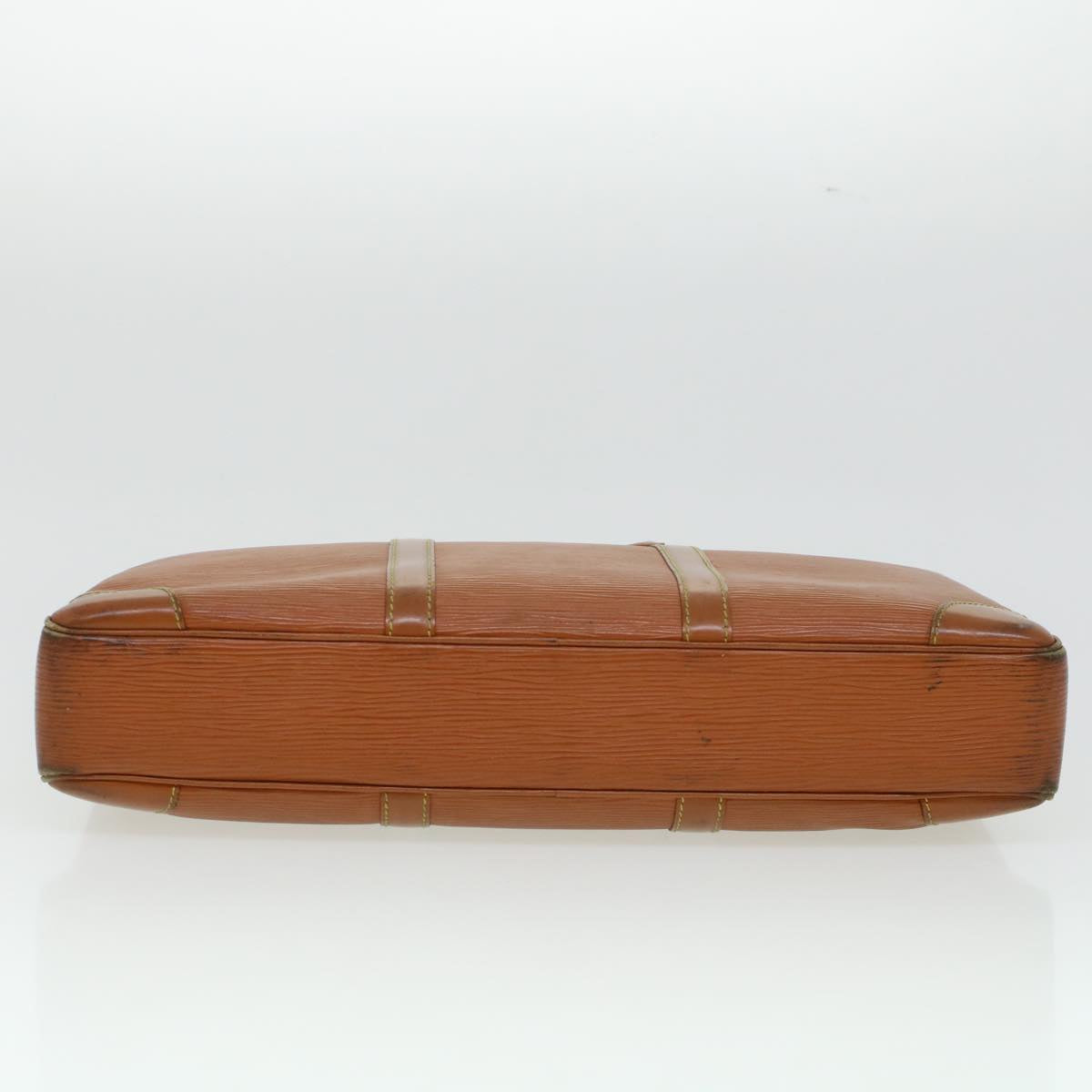 LOUIS VUITTON Epi Porte Documents Voyage Business Bag Brown M54478 bs6114