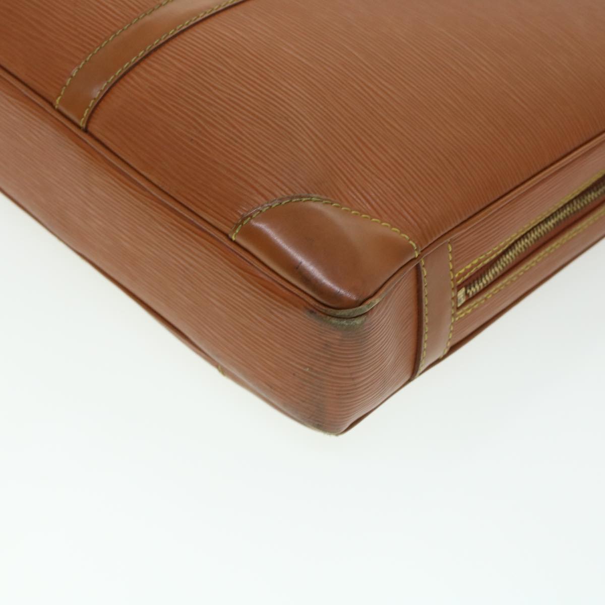 LOUIS VUITTON Epi Porte Documents Voyage Business Bag Brown M54478 bs6114