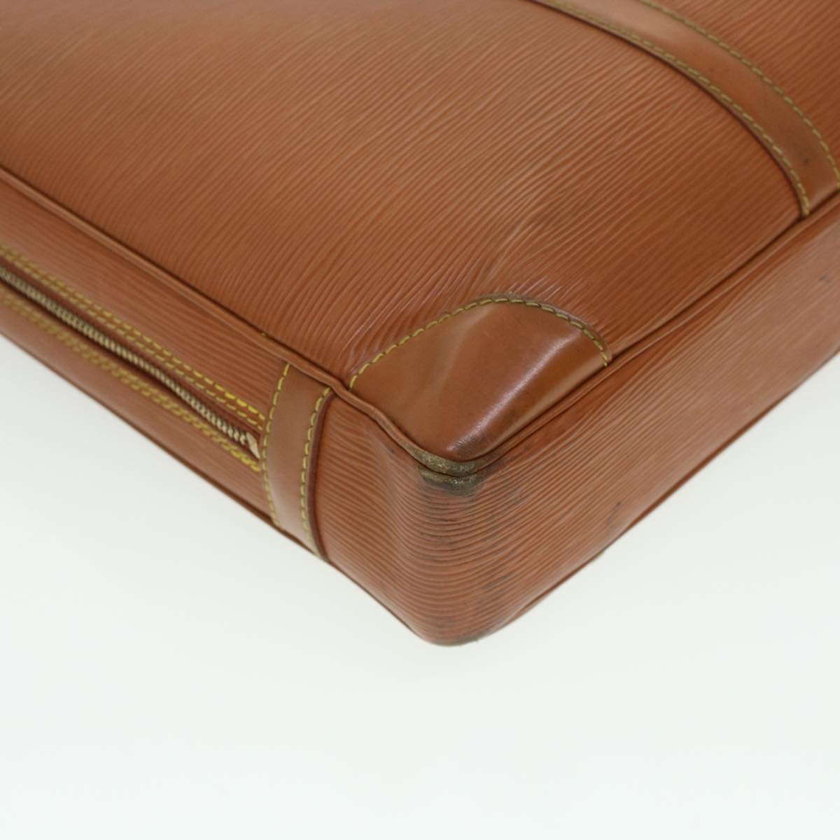 LOUIS VUITTON Epi Porte Documents Voyage Business Bag Brown M54478 bs6114