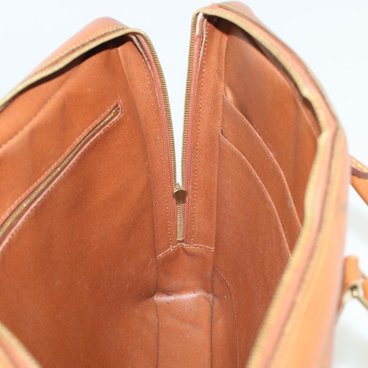 LOUIS VUITTON Epi Porte Documents Voyage Business Bag Brown M54478 bs6114