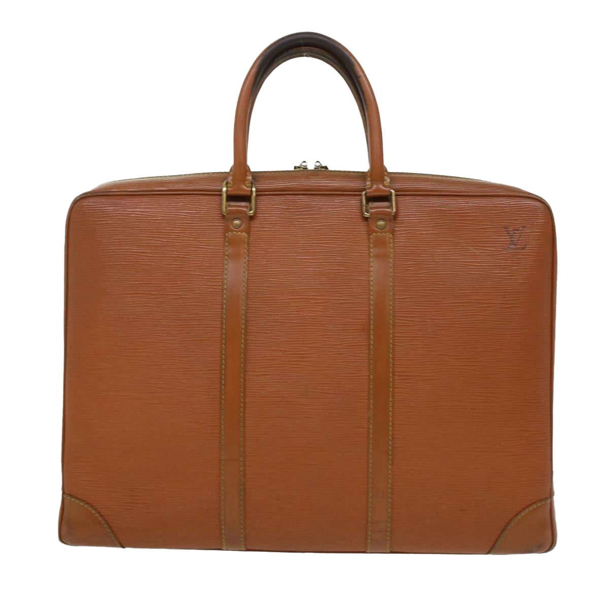 LOUIS VUITTON Epi Porte Documents Voyage Business Bag Brown M54478 bs6114