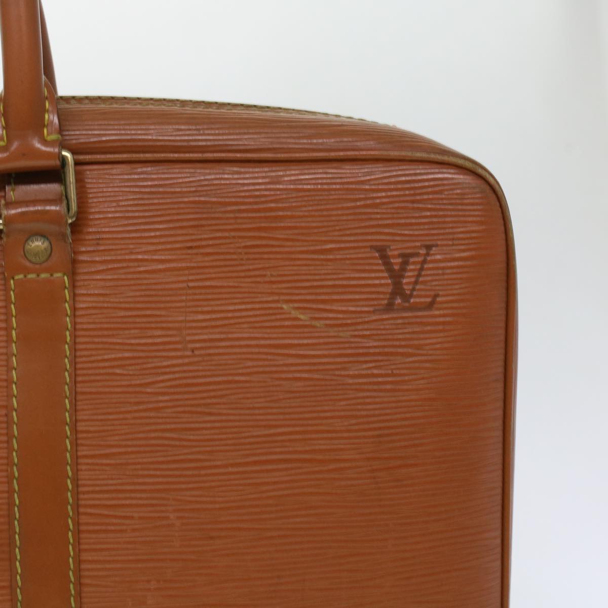 LOUIS VUITTON Epi Porte Documents Voyage Business Bag Brown M54478 bs6114