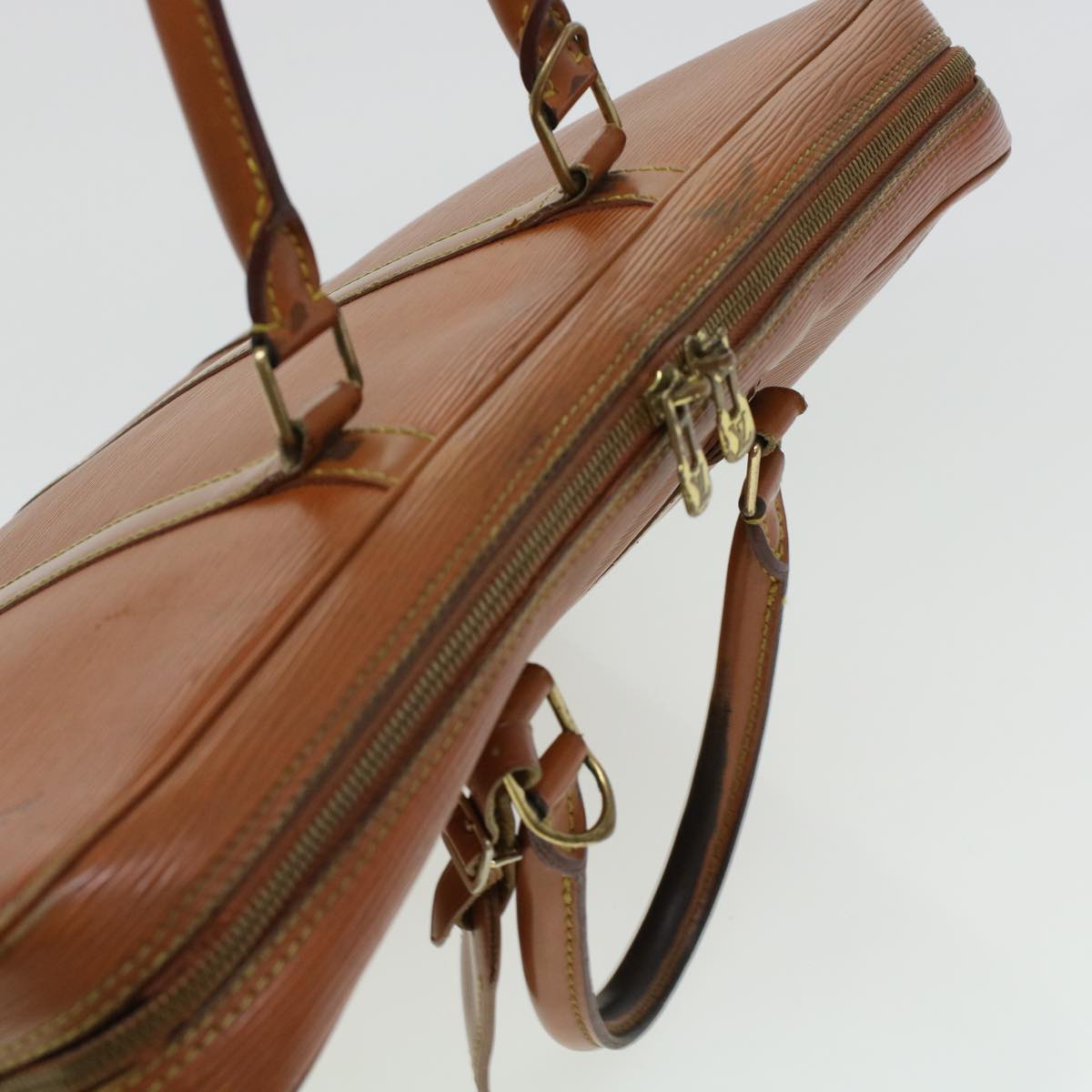 LOUIS VUITTON Epi Porte Documents Voyage Business Bag Brown M54478 bs6114