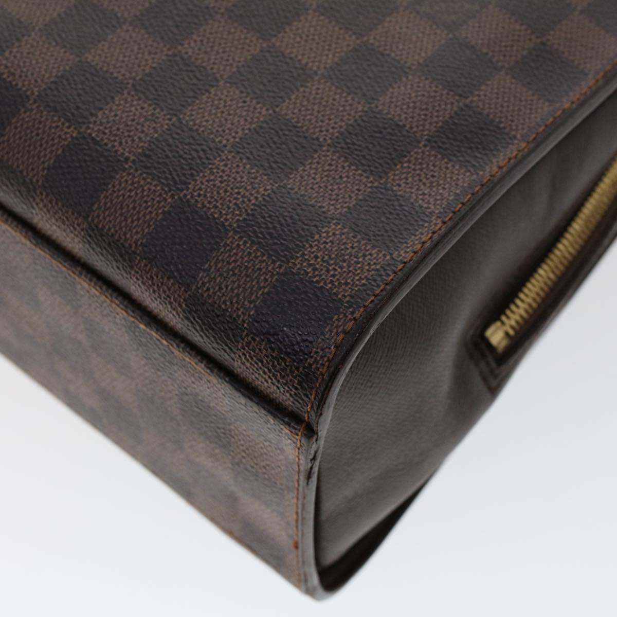 LOUIS VUITTON Damier Ebene Triana Hand Bag N51155 LV bs6136