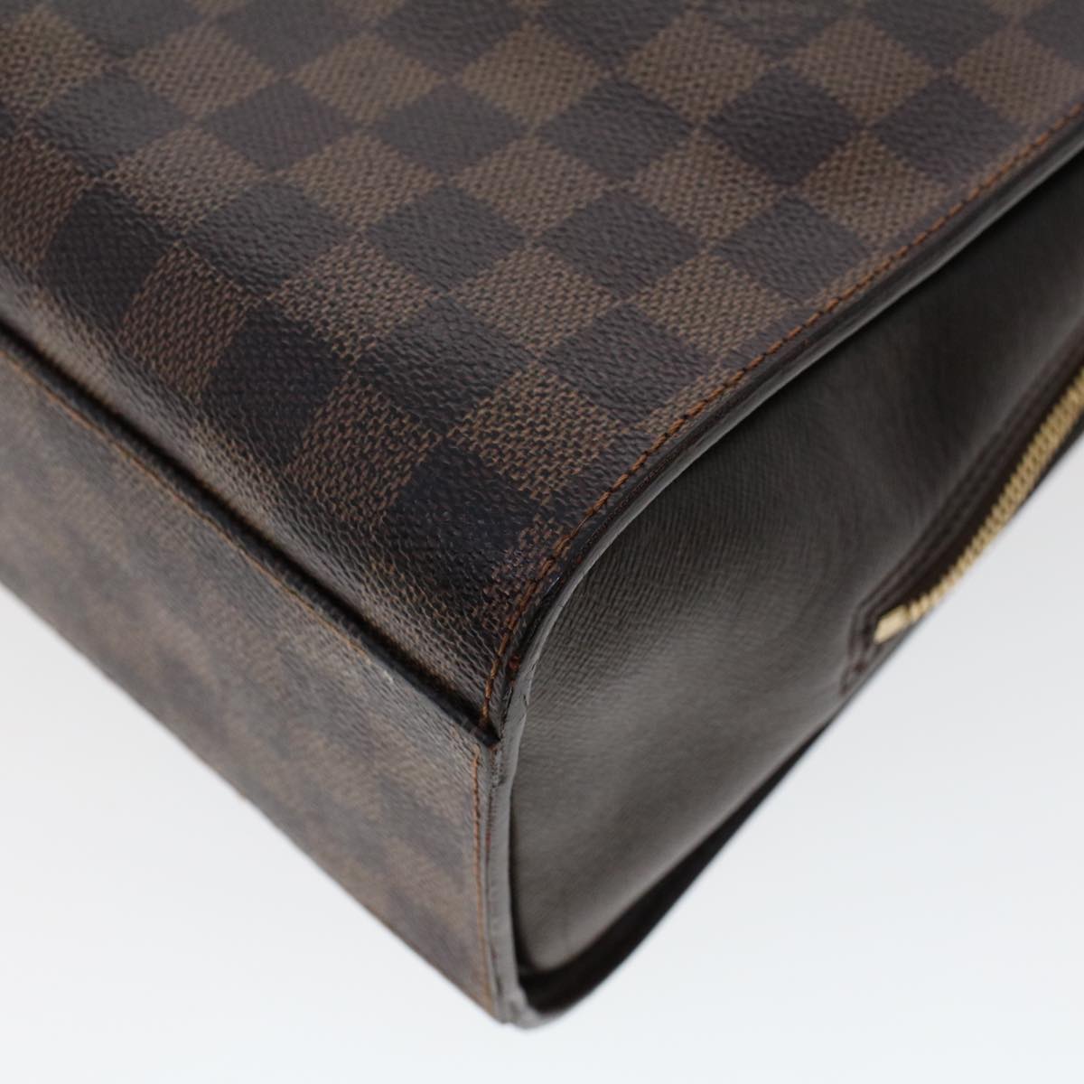 LOUIS VUITTON Damier Ebene Triana Hand Bag N51155 LV bs6136