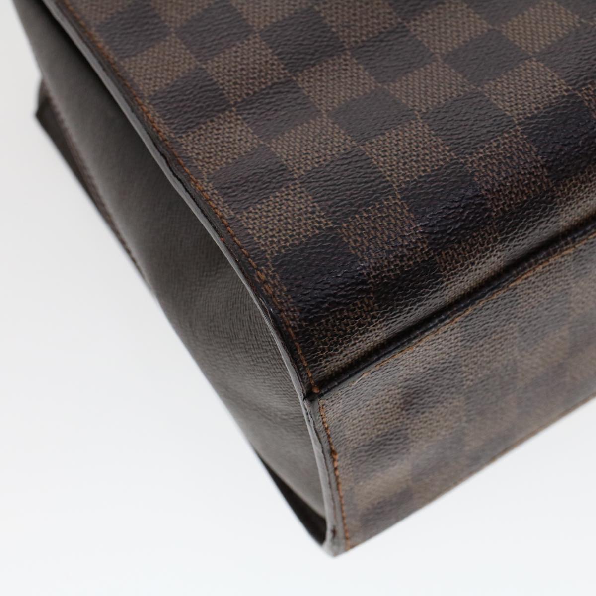 LOUIS VUITTON Damier Ebene Triana Hand Bag N51155 LV bs6136